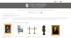 Desktop Screenshot of gslr-antiques.com